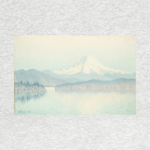 Painting of Mount Rainier by terrybain